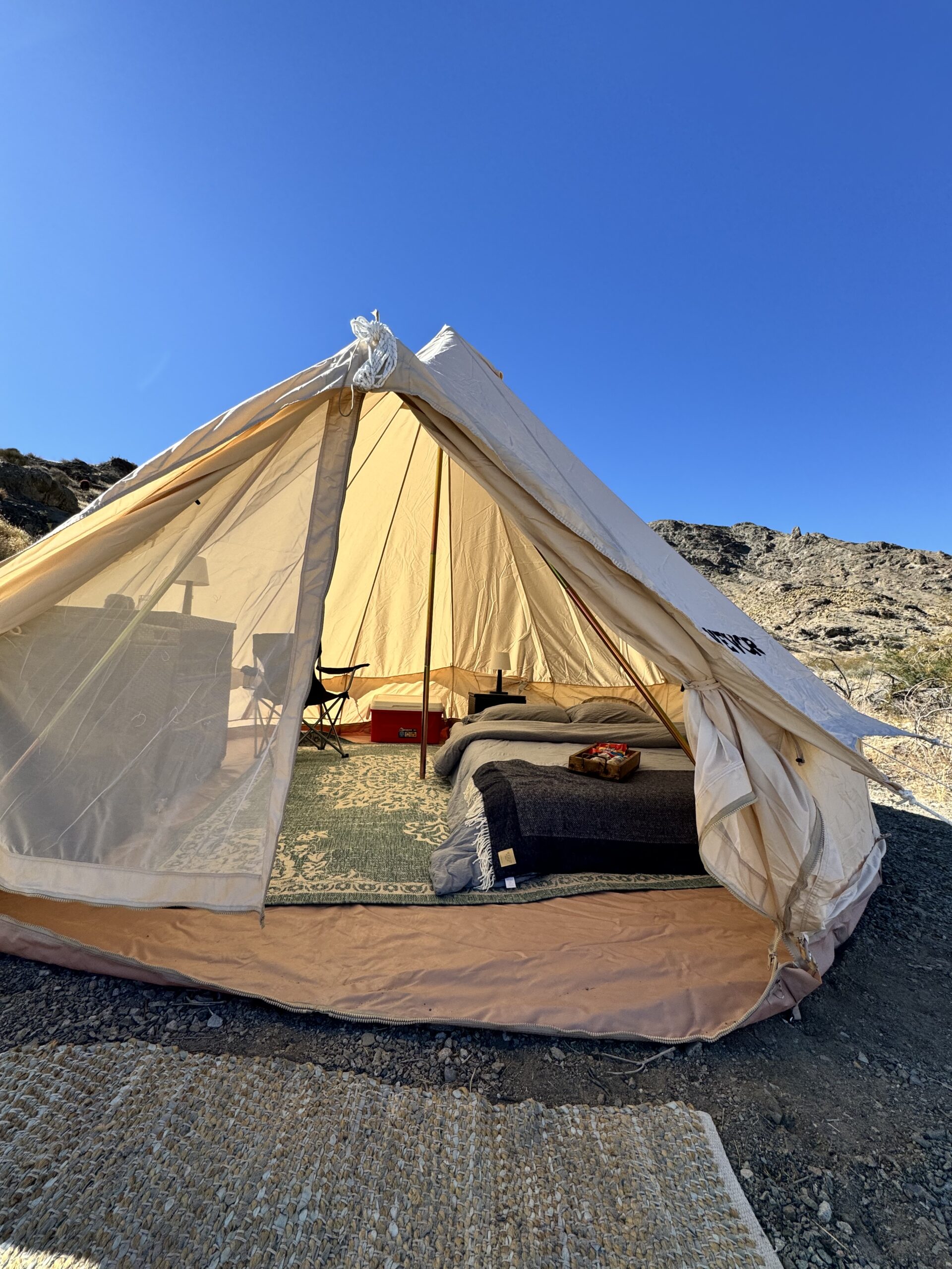 Queen suite bell tent